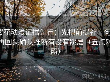 樱花动漫证据先行：先把前提补一句，再回头确认推断有没有跳层（五点对照）