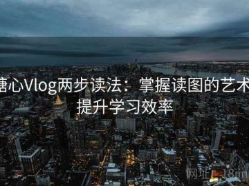 糖心Vlog两步读法：掌握读图的艺术，提升学习效率
