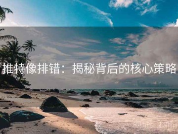 推特像排错：揭秘背后的核心策略