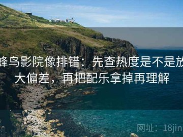 蜂鸟影院像排错：先查热度是不是放大偏差，再把配乐拿掉再理解