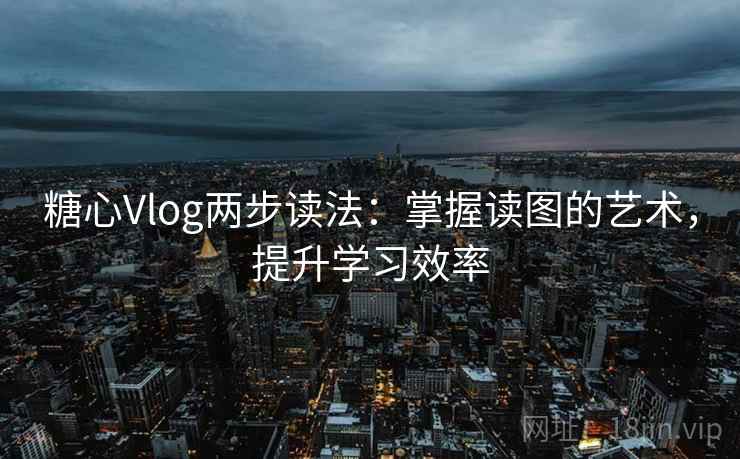 糖心Vlog两步读法：掌握读图的艺术，提升学习效率